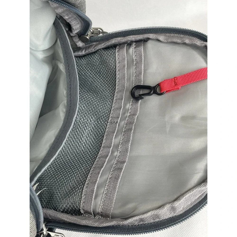 Waterfly Crossbody Sling Backpack Gray Travel Hiking Chest Bag Active Daypack